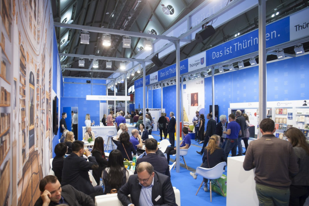 Gemeinschaftsstand Thüringen auf der Frankfurter Buchmesse